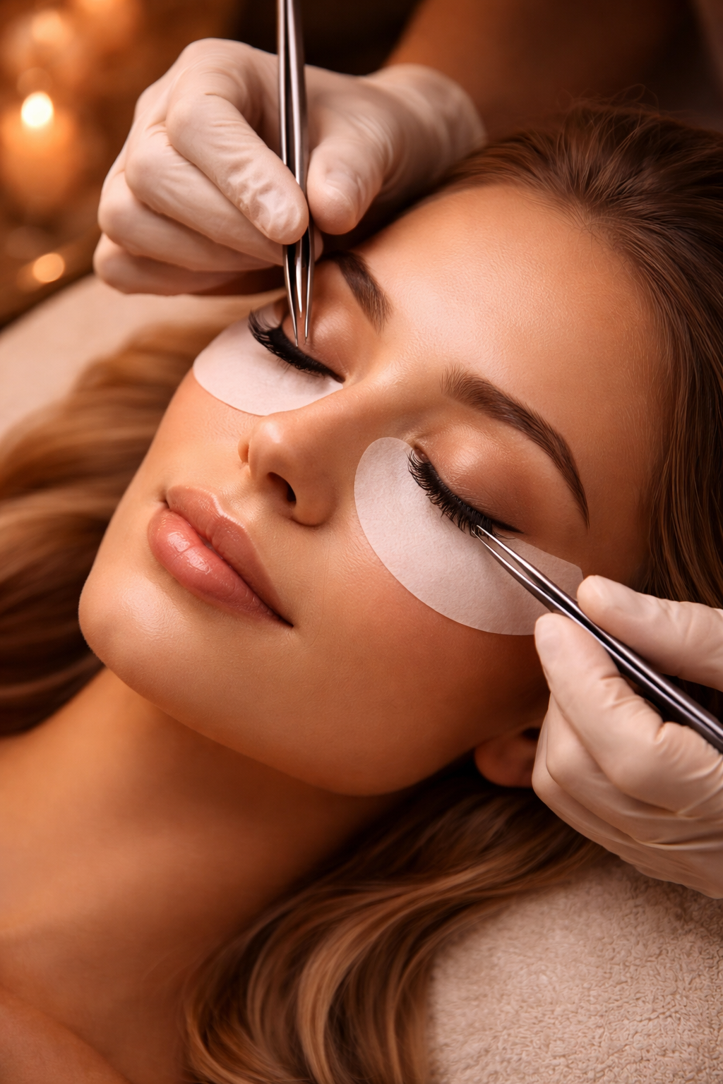 Custom eyelash extensions in Henderson, NV at The Aesthetic Standard & Co.